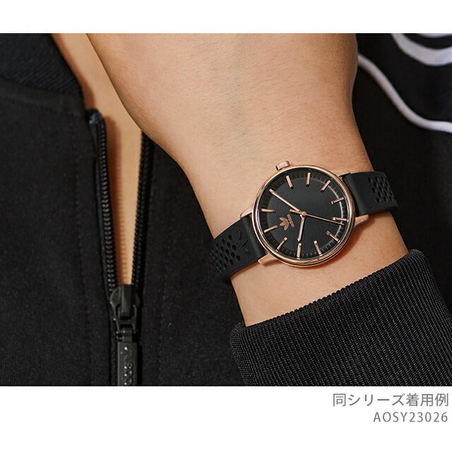 アディダス CODE ONE XSMALL クォーツ 電池式 腕時計 ブランド レディース adidas AOSY23026 アナログ ブラック 黒 AOSY23026