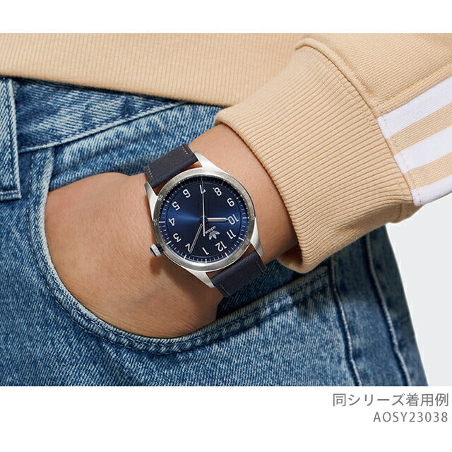 アディダス Code Four クォーツ 電池式 腕時計 ブランド メンズ レディース adidas AOSY23038 アナログ ネイビー AOSY23038