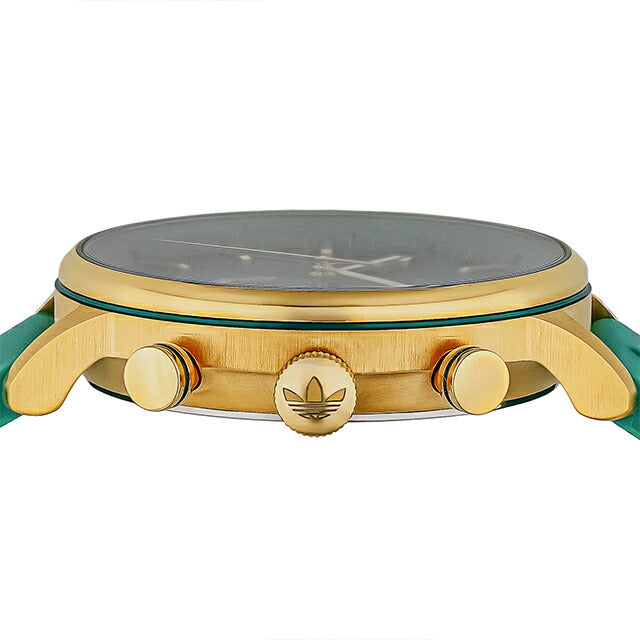 アディダス CODE ONE CHRONO クォーツ 電池式 腕時計 ブランド メンズ クロノグラフ adidas AOSY23522 多針アナログ グリーン AOSY23522