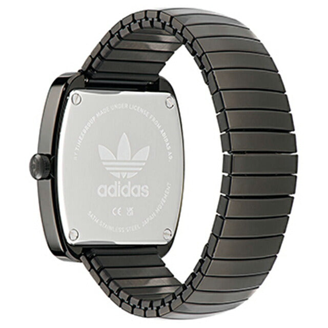 アディダス RETRO WAVE ONE クオーツ 腕時計 ブランド メンズ adidas AOSY24026 アナログ オールブラック 黒 AOSY24026
