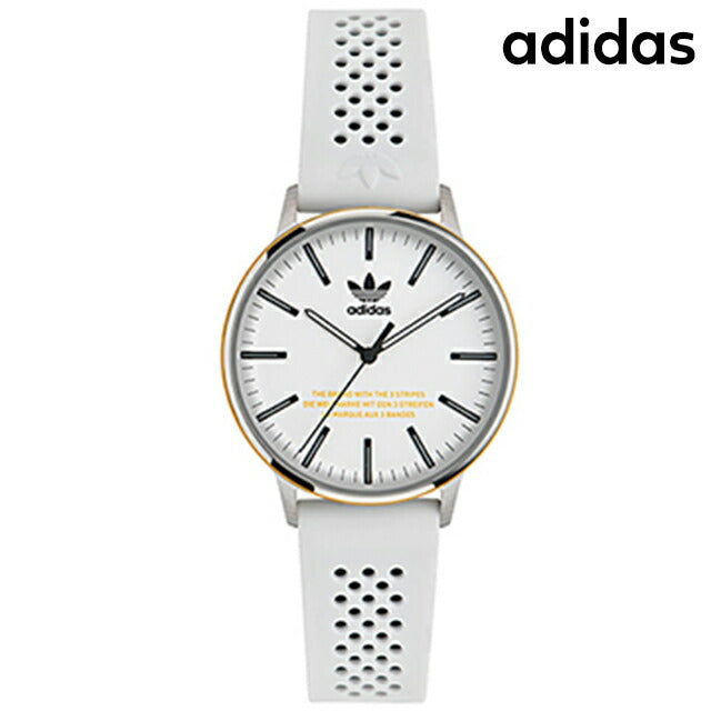 アディダス CODE ONE クオーツ 腕時計 ブランド メンズ レディース adidas AOSY24046 アナログ ホワイト 白 AOSY24046
