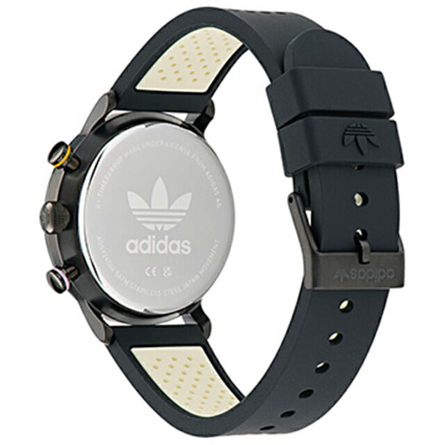 アディダス CODE ONE CHRONO クオーツ 腕時計 ブランド メンズ レディース クロノグラフ adidas AOSY24084 アナログ ブラック 黒 AOSY24084
