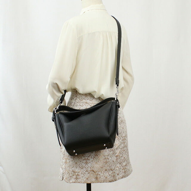 アペードモッド セミショルダー レディース ブランド APEDE MOD CUBE BAG BLACK TOGO ブラック バッグ APMCUBEBAG011
