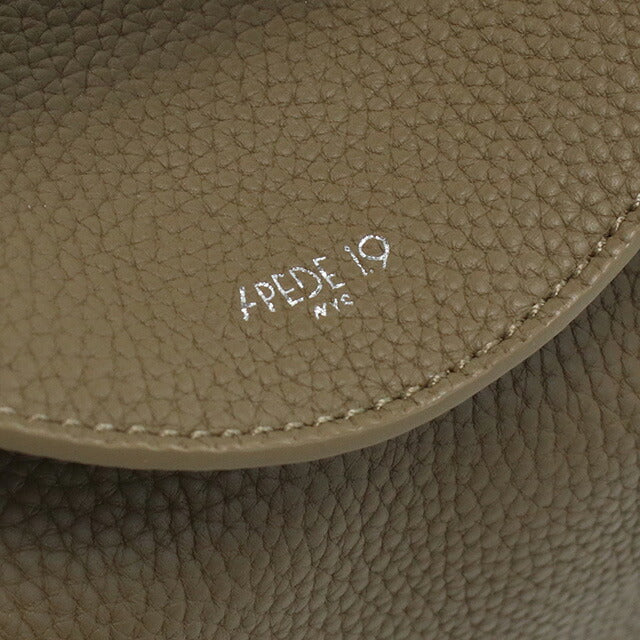 アペードモッド セミショルダー レディース ブランド APEDE MOD CUBE BAG ETOUPE TOGO ブラウン系 バッグ APMCUBEBAG021