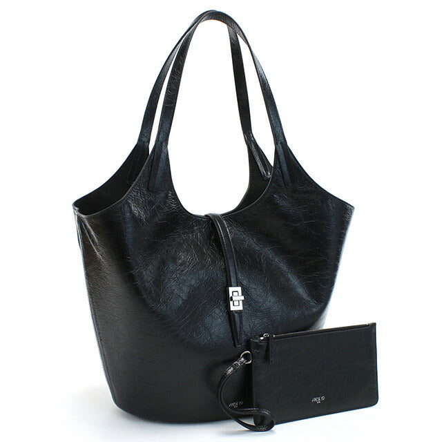 アペードモッド トートバッグ レディース ブランド APEDE MOD GARDEN BAG BLACK CRINKLED ブラック バッグ APMGARDENBAG021