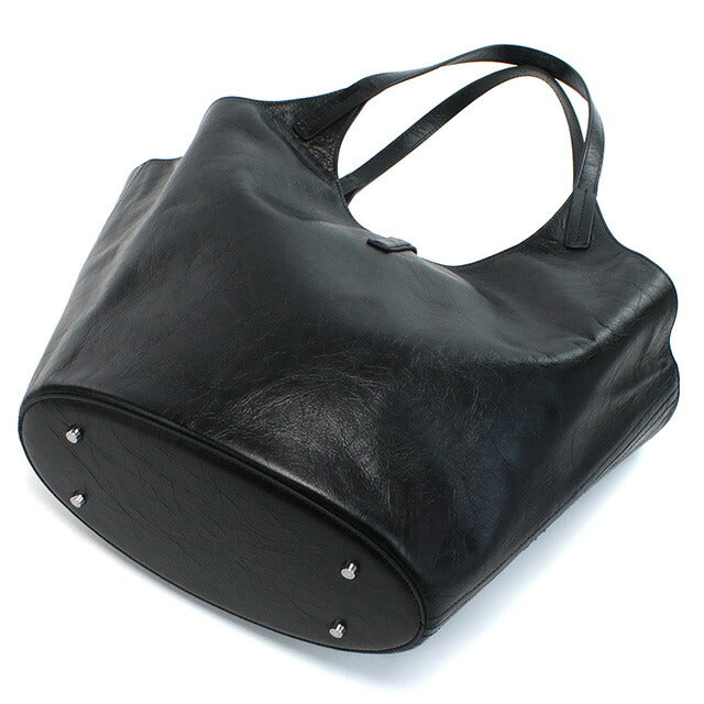 アペードモッド トートバッグ レディース ブランド APEDE MOD GARDEN BAG BLACK CRINKLED ブラック バッグ APMGARDENBAG021