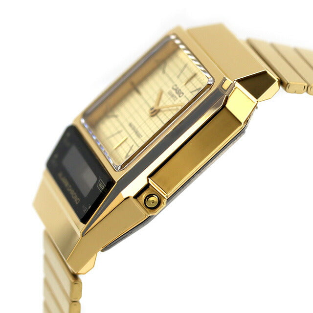 カシオ CASIO クォーツ 電池式 AQ-800EG-9A クラシック ユニセックス メンズ レディース 腕時計 ブランド カシオ casio アナデジ ゴールド AQ-800EG-9ADF