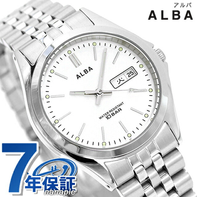 セイコー アルバ クオーツ 腕時計 メンズ SEIKO ALBA AQGK471 アナログ シルバー 記念品 プレゼント ギフト AQGK471