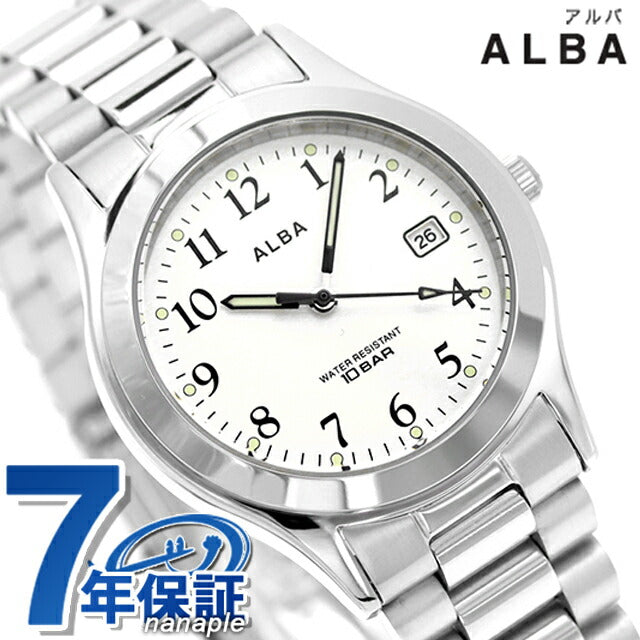 セイコー アルバ クオーツ 腕時計 メンズ SEIKO ALBA AQGK475 アナログ シルバー 記念品 プレゼント ギフト AQGK475