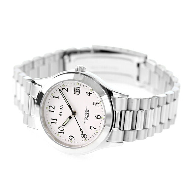 セイコー アルバ クオーツ 腕時計 メンズ SEIKO ALBA AQGK475 アナログ シルバー 記念品 プレゼント ギフト AQGK475
