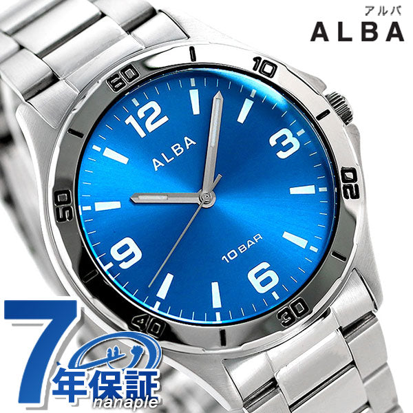 セイコー アルバ メンズ 腕時計 ブランド ブルー クオーツ AQPK412 SEIKO AQPK412