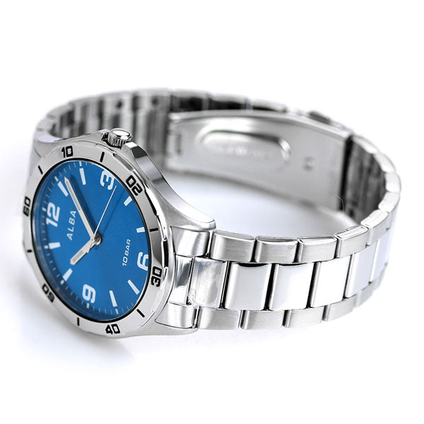 セイコー アルバ メンズ 腕時計 ブランド ブルー クオーツ AQPK412 SEIKO AQPK412