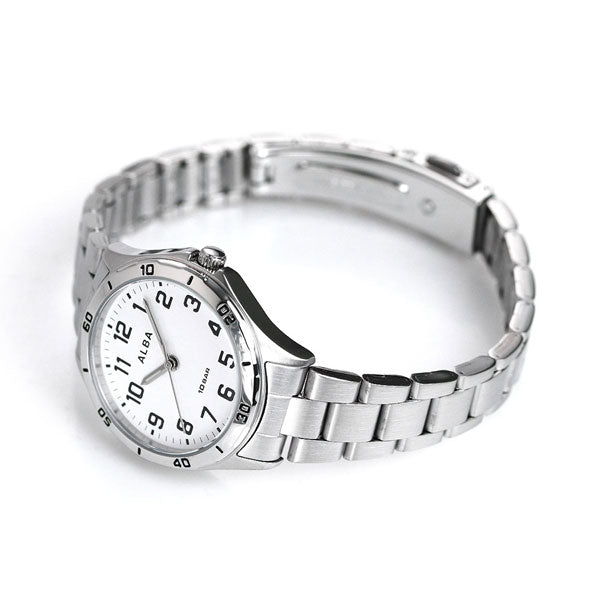 セイコー アルバ レディース 腕時計 ホワイト クオーツ AQQK407 SEIKO ALBA 記念品 プレゼント ギフト AQQK407