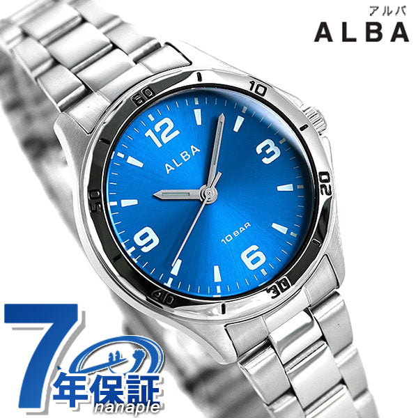セイコー アルバ レディース 腕時計 ブルー クオーツ AQQK409 SEIKO ALBA 記念品 プレゼント ギフト AQQK409
