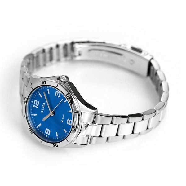 セイコー アルバ レディース 腕時計 ブルー クオーツ AQQK409 SEIKO ALBA 記念品 プレゼント ギフト AQQK409