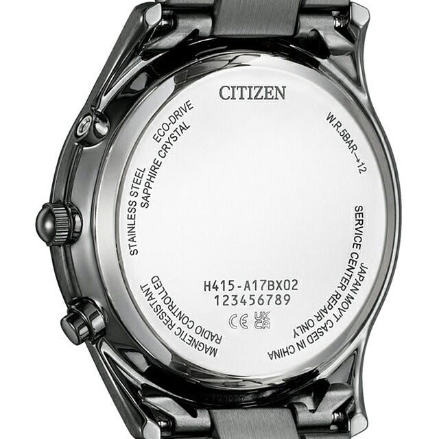 シチズン コレクション ペアモデル 光発電エコドライブ電波 腕時計 ブランド メンズ 電波ソーラー CITIZEN COLLECTION AS1064-53E アナログ ブラック 黒 AS1064-53E