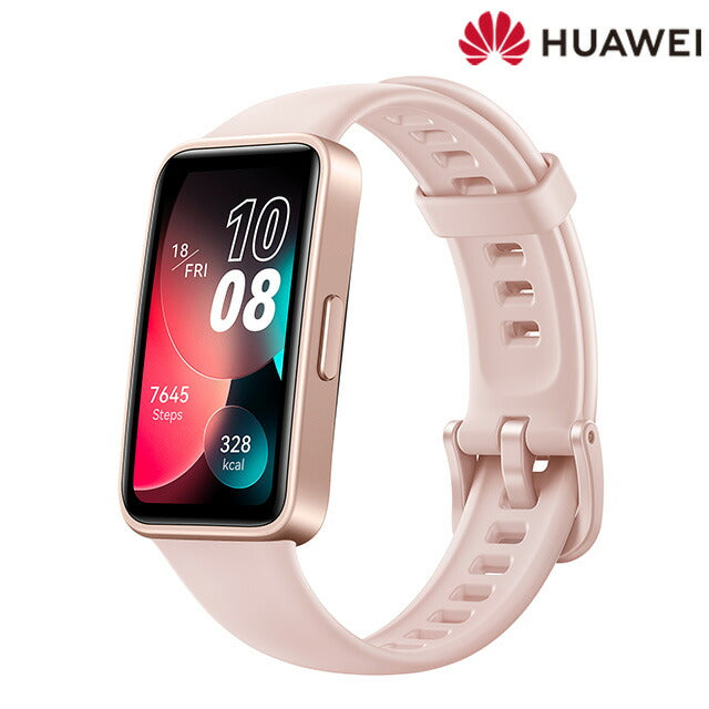 ファーウェイ Band8 Sakura Pink 充電式クオーツ スマートウォッチ メンズ レディース Bluetooth HUAWEI ASK-B19-PK デジタル サクラピンク ASK-B19-PK