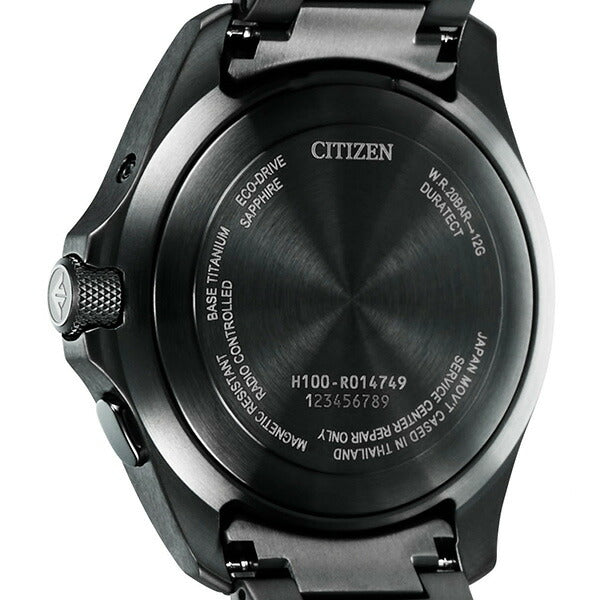 シチズン プロマスター ランド エコドライブ ソーラー電波 メンズ 腕時計 ブランド AT6085-50E CITIZEN オールブラック AT6085-50E