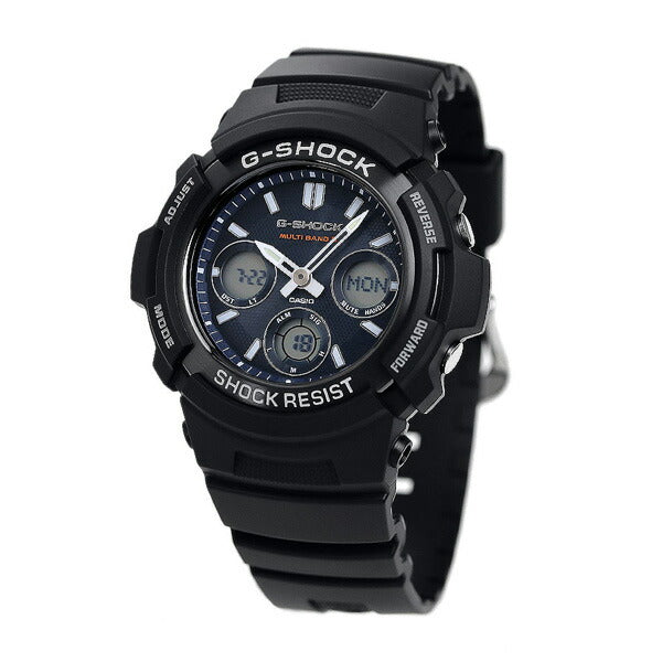 G-SHOCK 電波 ソーラー 電波時計 AWG-M100 アナデジ 腕時計 ブランド メンズ カシオ Gショック ブラック 選べるモデル AWG-M100-1AER