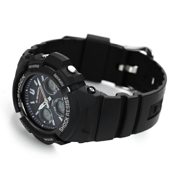 G-SHOCK 電波 ソーラー 電波時計 AWG-M100 アナデジ 腕時計 ブランド メンズ カシオ Gショック ブラック 選べるモデル AWG-M100-1AER