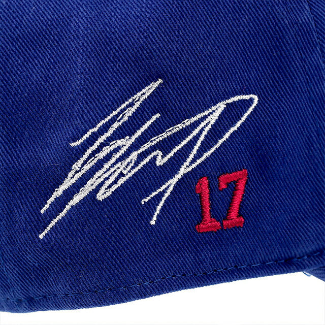47BRAND キャップ 大谷翔平 サイン入り メンズ レディース ブランド ドジャース ’47 クリーンナップ Royal 帽子 B-RGW12GWS-RYK-SI