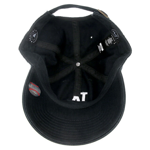 47BRAND キャップ メンズ レディース ブランド ドジャース 定番キャップ ’47 クリーンナップ Black 帽子 B-RGW12GWSNL-BKM