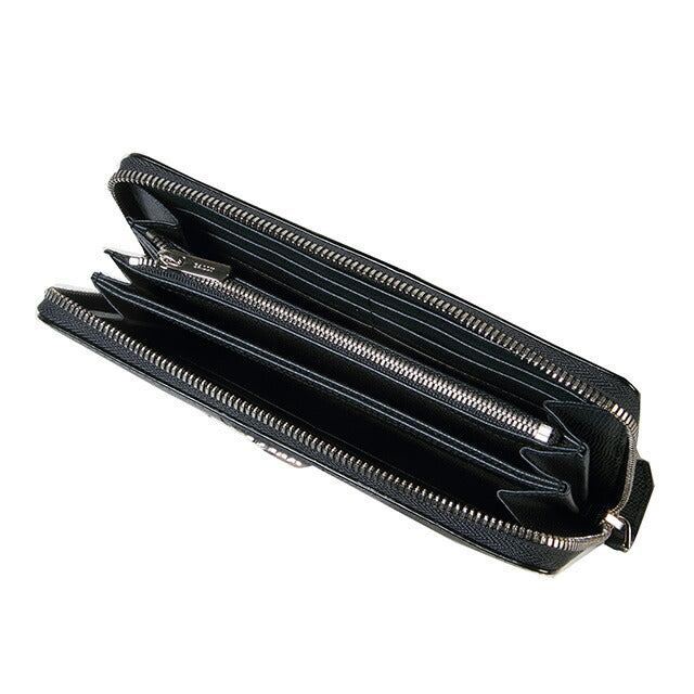 バリー 財布 長財布 メンズ 革 レザーウォレット 小銭入れ BALLY テレン 6218051 ネイビー 記念品 プレゼント ギフト BA-6218051