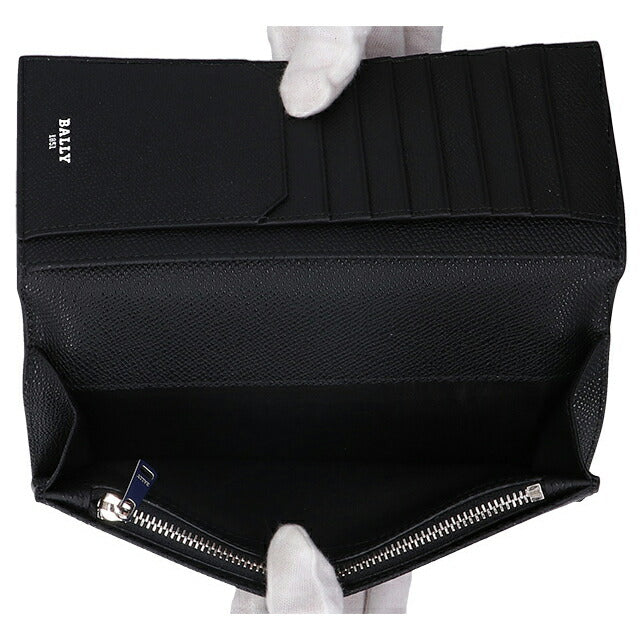 バリー 長財布 メンズ レディース ブランド レザー 6309714 ブラック ネイビー 財布 BA-6309714