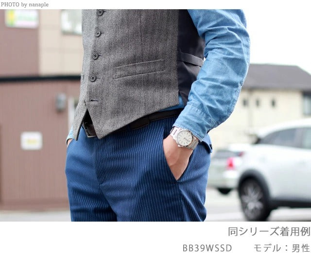 ブルガリ ブルガリブルガリ 39mm 自動巻き 機械式 腕時計 ブランド メンズ 革ベルト BB39WSLD アナログ ホワイト ブラウン 白 スイス製 BB39WSLD