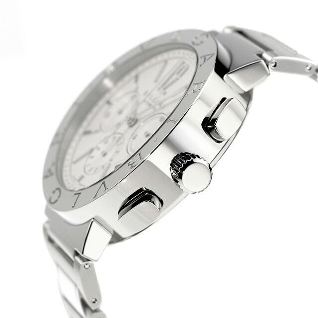 ブルガリ ブルガリブルガリ 42mm クロノグラフ BB42WSSDCH 腕時計 ブランド メンズ BB42WSSDCH