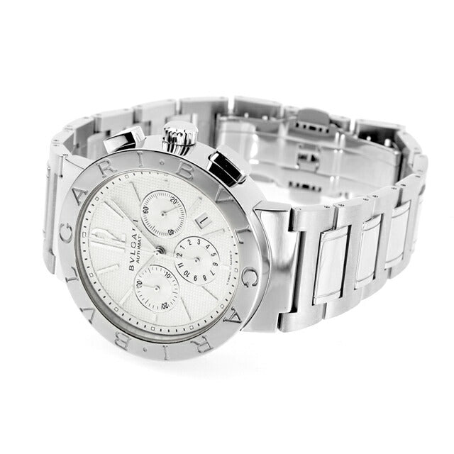 ブルガリ ブルガリブルガリ 42mm クロノグラフ BB42WSSDCH 腕時計 ブランド メンズ BB42WSSDCH