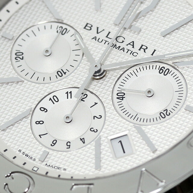 ブルガリ ブルガリブルガリ 42mm クロノグラフ BB42WSSDCH 腕時計 ブランド メンズ BB42WSSDCH
