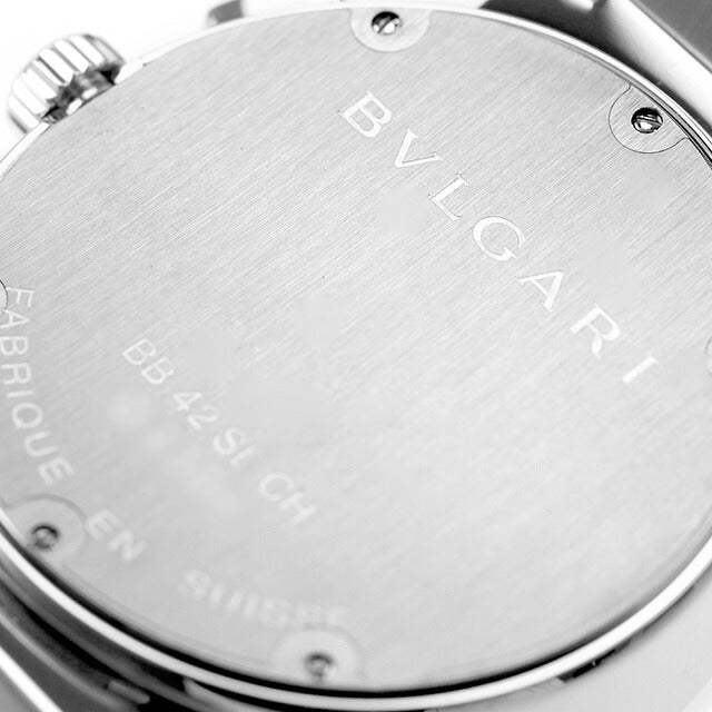 ブルガリ ブルガリブルガリ 42mm クロノグラフ BB42WSSDCH 腕時計 ブランド メンズ BB42WSSDCH