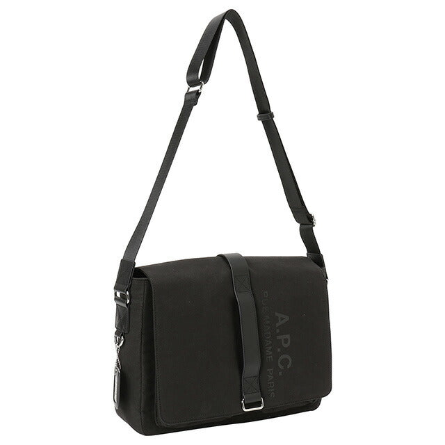 アーペーセー A.P.C. COGFD H61730 LZZ BLACK APC センス サッチェルバッグ ショルダーバッグ ブラック メンズ レディース ユニセックス BBAP00101M