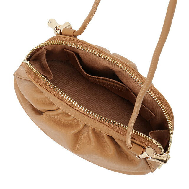 アーペーセー A.P.C. PUAAT F61765 CAF CARAMEL APC ニノン スモール ドローストリング ショルダーバッグ キャラメル BBAP00105L