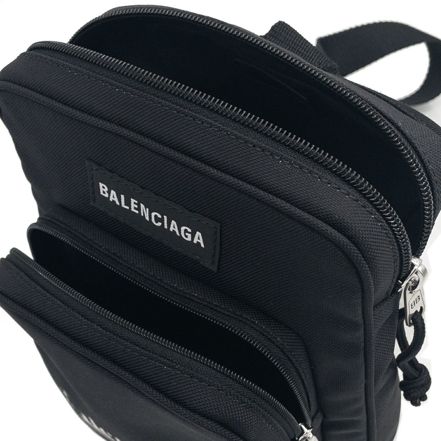 バレンシアガ BALENCIAGA 620260 2AA29 1090 エクスプローラー クロスボディ メッセンジャーバッグ ブラック メンズ ユニセックス BBBC00061M