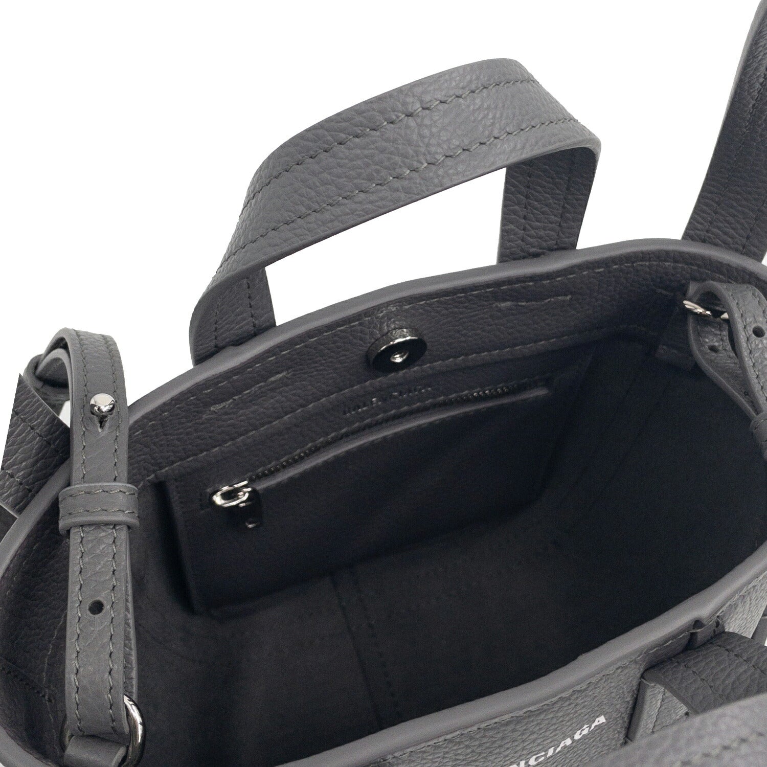 バレンシアガ BALENCIAGA 781817 15YUN 1290 エブリデイ 2.0 ミニ ショルダートートバッグ ダークグレー レディース ユニセックス EEVERYDAY 2.0 MINI SHOULDER BBBC00066L