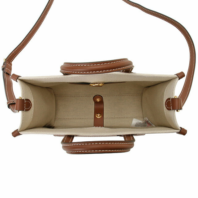 バーバリー BURBERRY 8044143 A1395 ロゴ ホースフェリープリント ミニ フレヤ トートバッグ 2WAY ショルダーバッグ レディース ユニセックス BBBU00135L