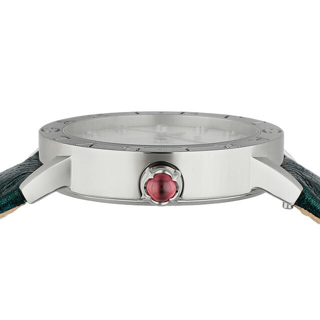 ブルガリ ブルガリブルガリ 自動巻き 腕時計 ブランド レディース BVLGARI BBL33WSLC4-12-X アナログ ホワイトシェル グリーン 白 スイス製 BBL33WSLC4-12-X