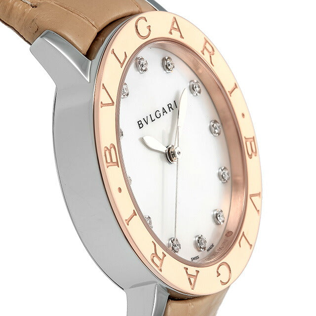 ブルガリ ブルガリブルガリ 自動巻き 腕時計 ブランド レディース ダイヤモンド BVLGARI BBL33WSPGL/12 アナログ スイス製 BBL33WSPGL12