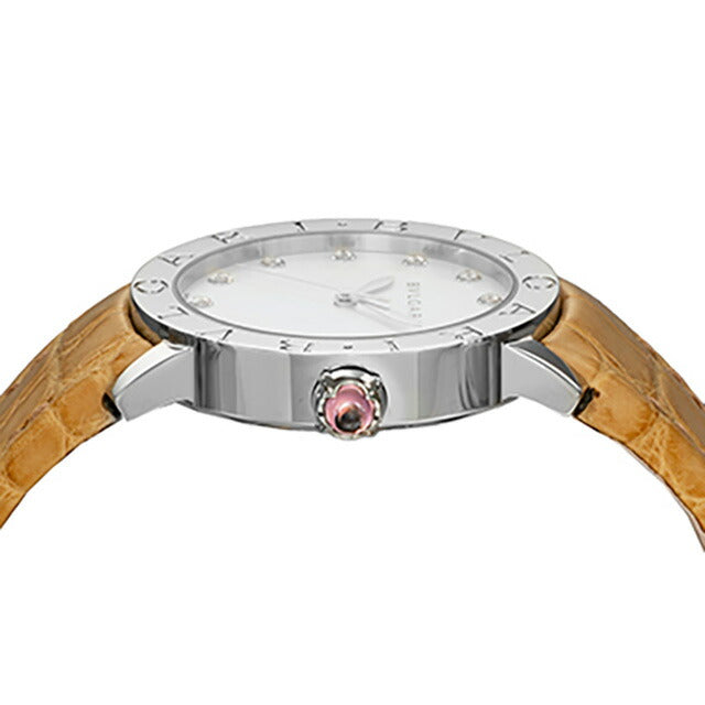 ブルガリ ブルガリブルガリ 自動巻き 腕時計 ブランド レディース ダイヤモンド BVLGARI BBL37WSL/12 アナログ スイス製 BBL37WSL12