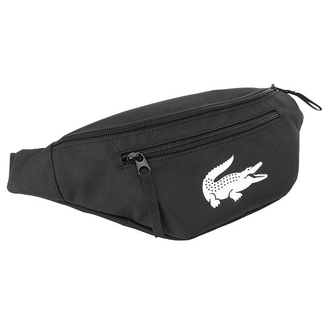 ラコステ LACOSTE NH4309 000 ボディバッグ ウエストバッグ ブラック メンズ レディース ユニセックス ワニロゴ 記念品 プレゼント ギフト BBLT00033M