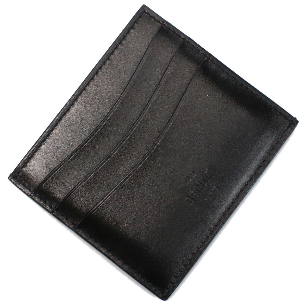 ベルルッティ カードケース メンズ ブランド レザー イタリア N235736 NERO GRIGIO ブラック 財布 BERN235736011
