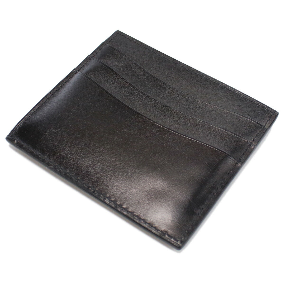 ベルルッティ カードケース メンズ ブランド レザー イタリア N235736 NERO GRIGIO ブラック 財布 BERN235736011