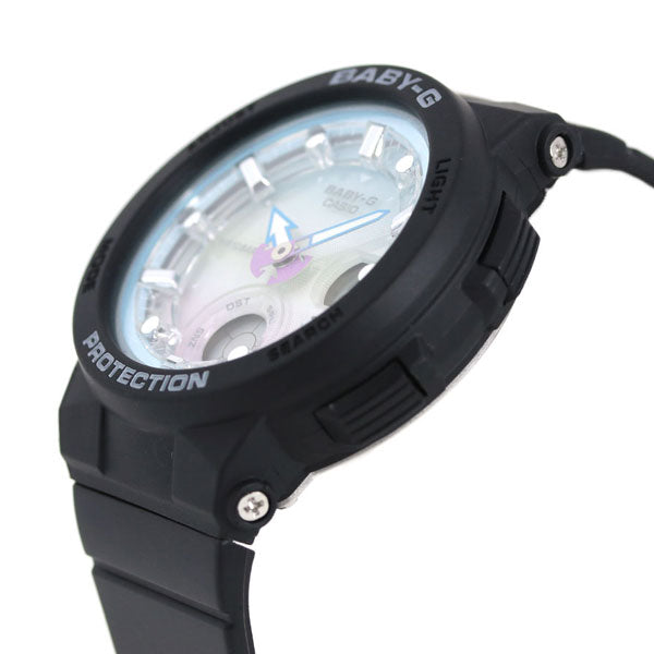 ベビーg ベビージー baby-g ワールドタイム レディース 腕時計 ブランド BGA-250-1A2DR カシオ グラデーション ブラック BGA-250-1A2DR
