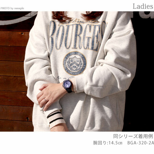 ベビーg ベビージー Baby-G クォーツ 電池式 BGA-320-4A1 BGA-320シリーズ レディース 腕時計 ブランド カシオ casio アナデジ ピンク BGA-320-4A1DR