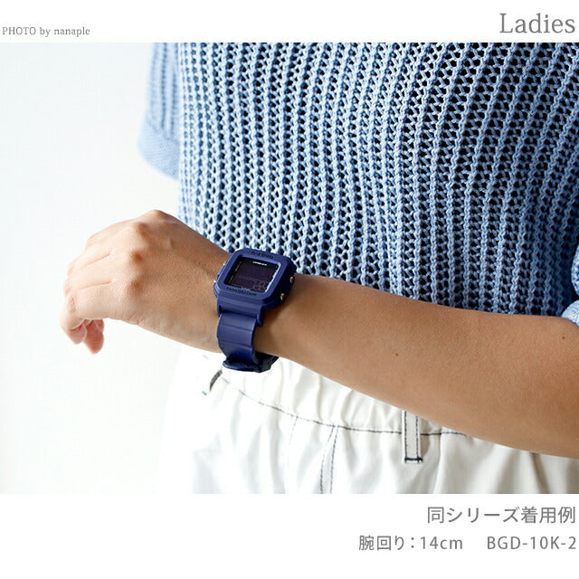 ベビーg ベビージー Baby-G BGD-10K-6 ベビーGプラス BGD-10シリーズ レディース 腕時計 ブランド カシオ casio デジタル パープル BGD-10K-6DR