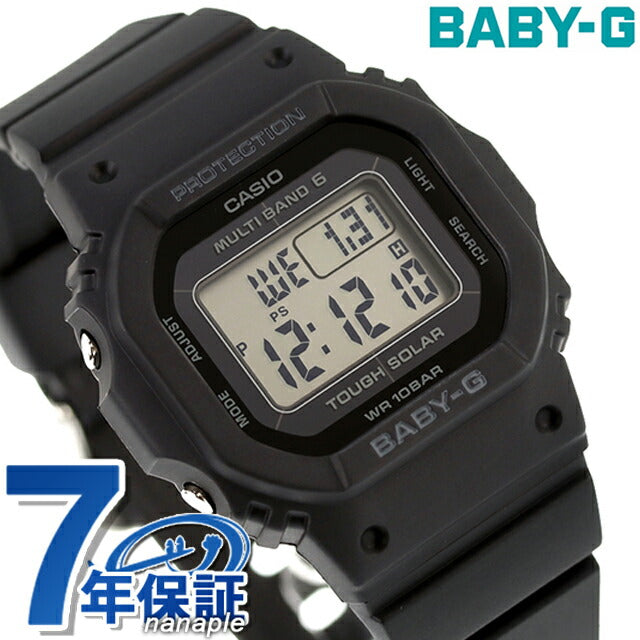 ベビーg ベビージー Baby-G 電波ソーラー BGD-5650-1 BGD-5650シリーズ レディース 腕時計 ブランド カシオ casio デジタル ブラック 黒 BGD-5650-1ER