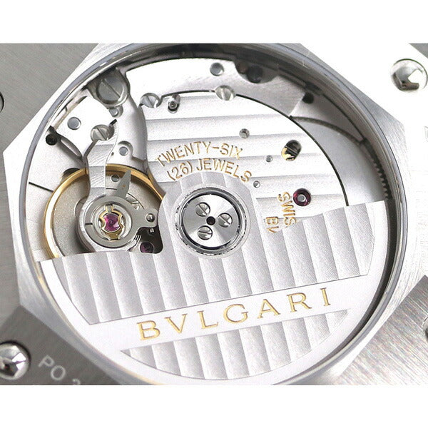 ブルガリ オクト ソロテンポ 自動巻き 機械式 メンズ 腕時計 ブランド BGO38BSLD ブラック BGO38BSLD