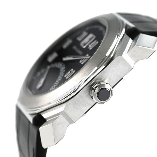 ブルガリ オクト レトログラード 38mm 自動巻き 機械式 メンズ BGO38BSLDBR 腕時計 ブランド BGO38BSLDBR